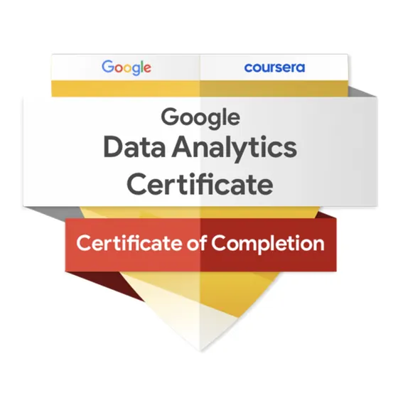 Google Data Analytics Certificate