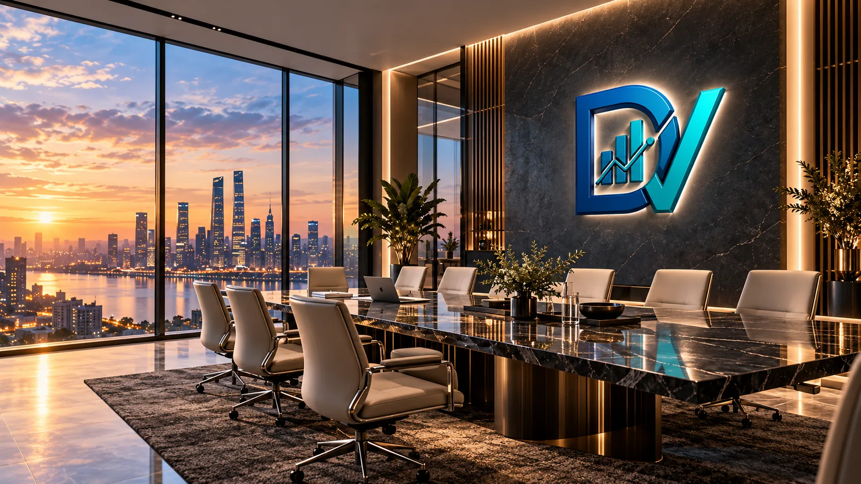 Illustrative DataVero consultation boardroom